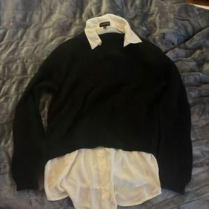 Sweater with under attachments